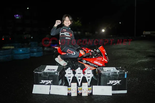 Hanin Chinonk Borong Podium di Lenka Shaquille Ngabuburace Hanin Chinonk Ngabuburace