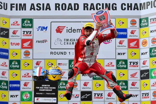 Fadillah Arbi Sapu Bersih Kelas AP250 ARRC Thailand Fadilah Arbi