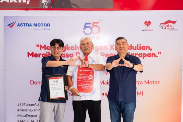 Rayakan HUT ke-55, Astra Motor Salurkan 550 Kantong Darah di 12 Wilayah Indonesia Astra Motor Donor