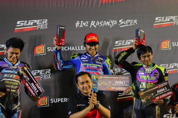 Juni AS Masih Amankan Kelas Ex Rider di Superprix Surabaya Juni AS Podium