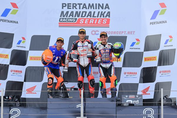 Andi Gilang Podium